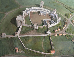 300px-Reconstruction_of_Pontefract_Castle